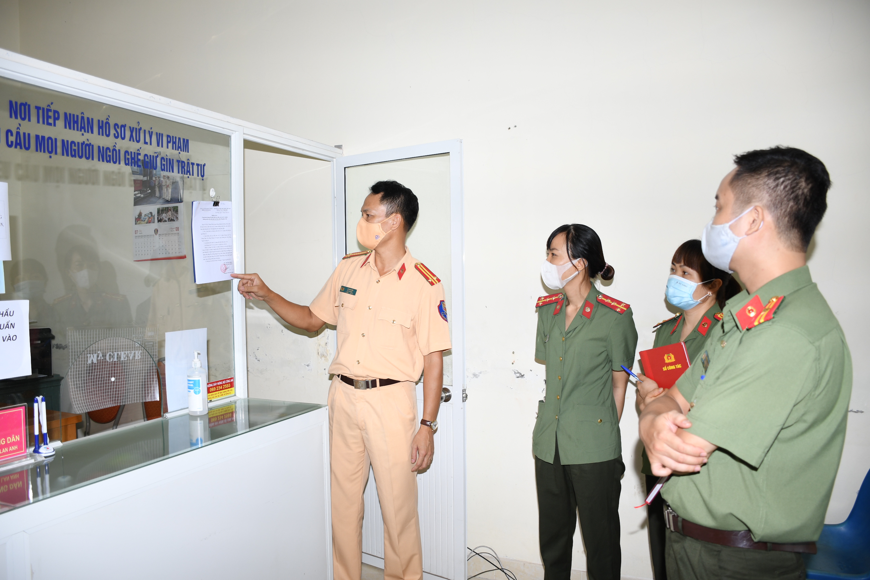 Đội CSGT số 2, Phòng CSGT đường bộ -đường sắt: Thực hiện nghiêm công tác cải cách hành chính và thi hành pháp luật về xử lý vi phạm hành chính 